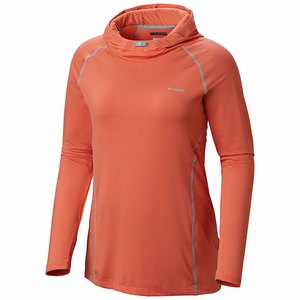 Columbia PFG Tamiami™ Heather Knit Hoodie Dam Orange (MATVK3014)